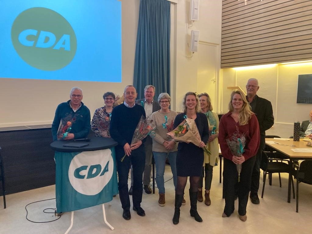 CDA kandidatenlijst vastgesteld