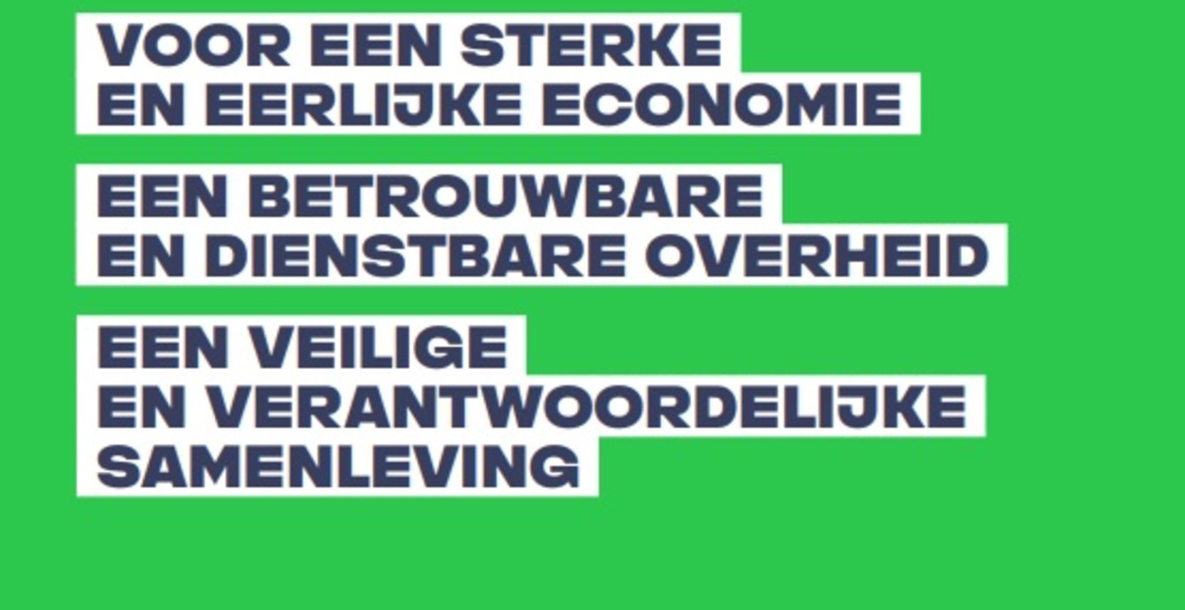 Verkiezingsprogramma 20212025